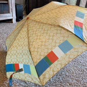 Coach Umbrella with Sleeve